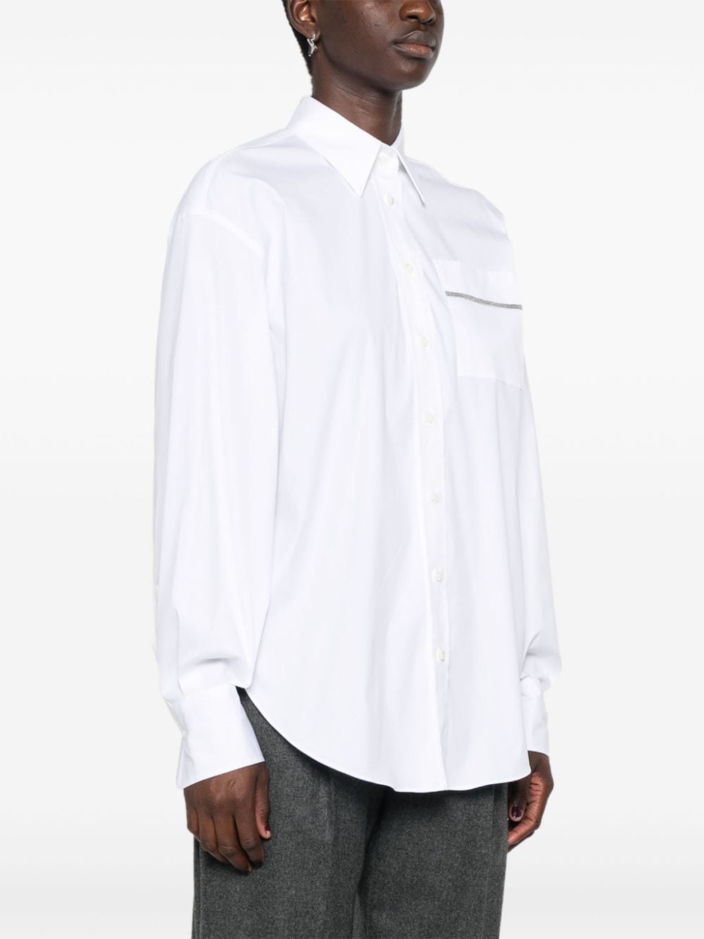 Brunello Cucinelli Shirts White image 2