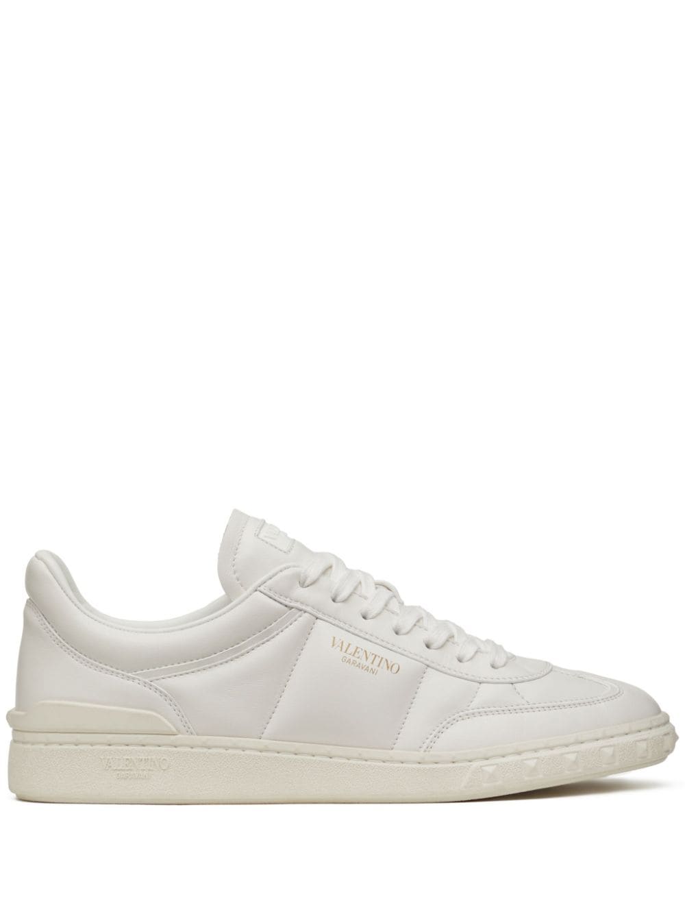 Valentino Garavani Rockstud White Nappa Leather Sneakers image 0