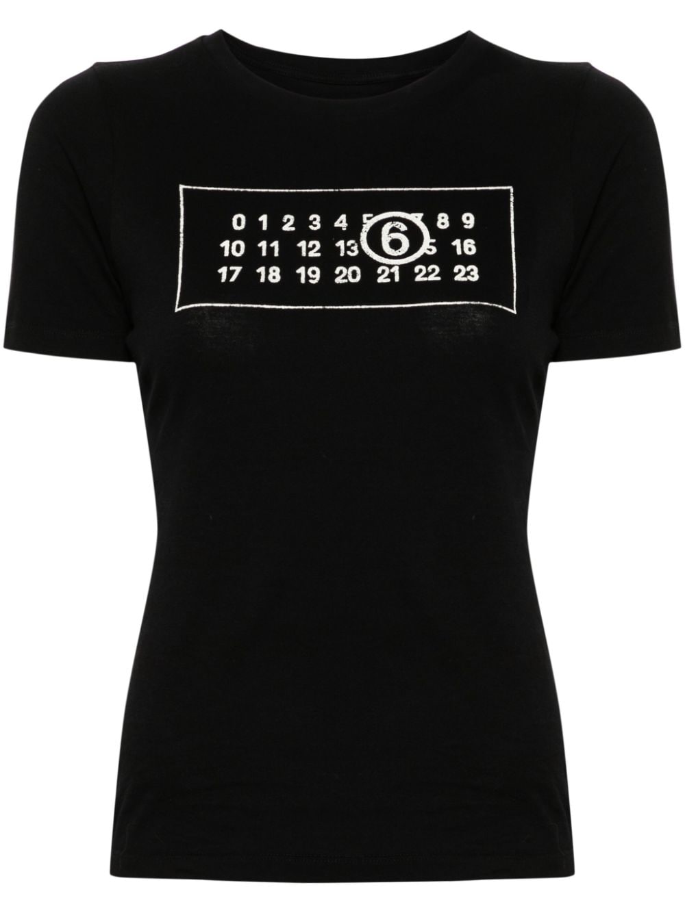 MM6 Maison Margiela T-shirts and Polos Black image 0