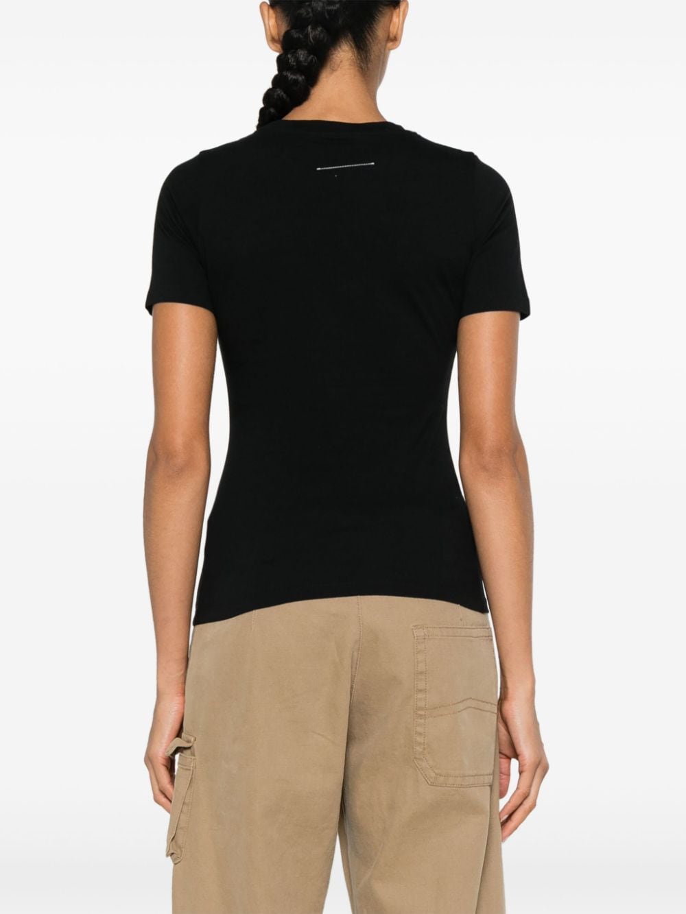 MM6 Maison Margiela T-shirts and Polos Black image 3