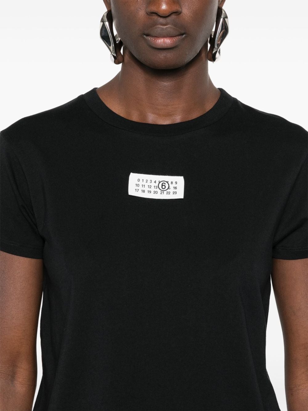 MM6 Maison Margiela T-shirts and Polos Black image 2