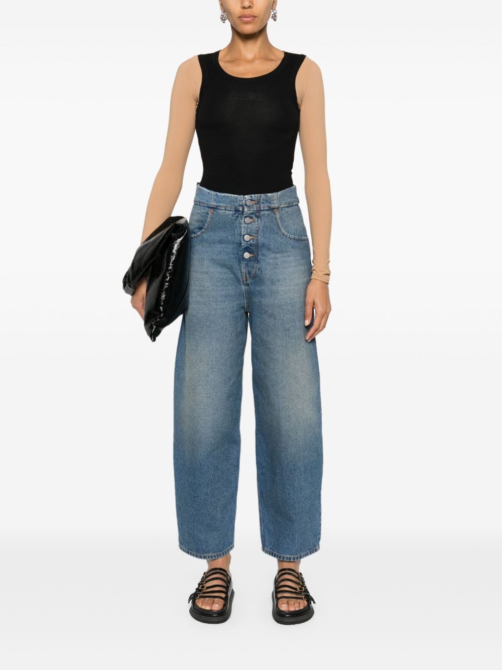 MM6 Maison Margiela Jeans Clear Blue image 2