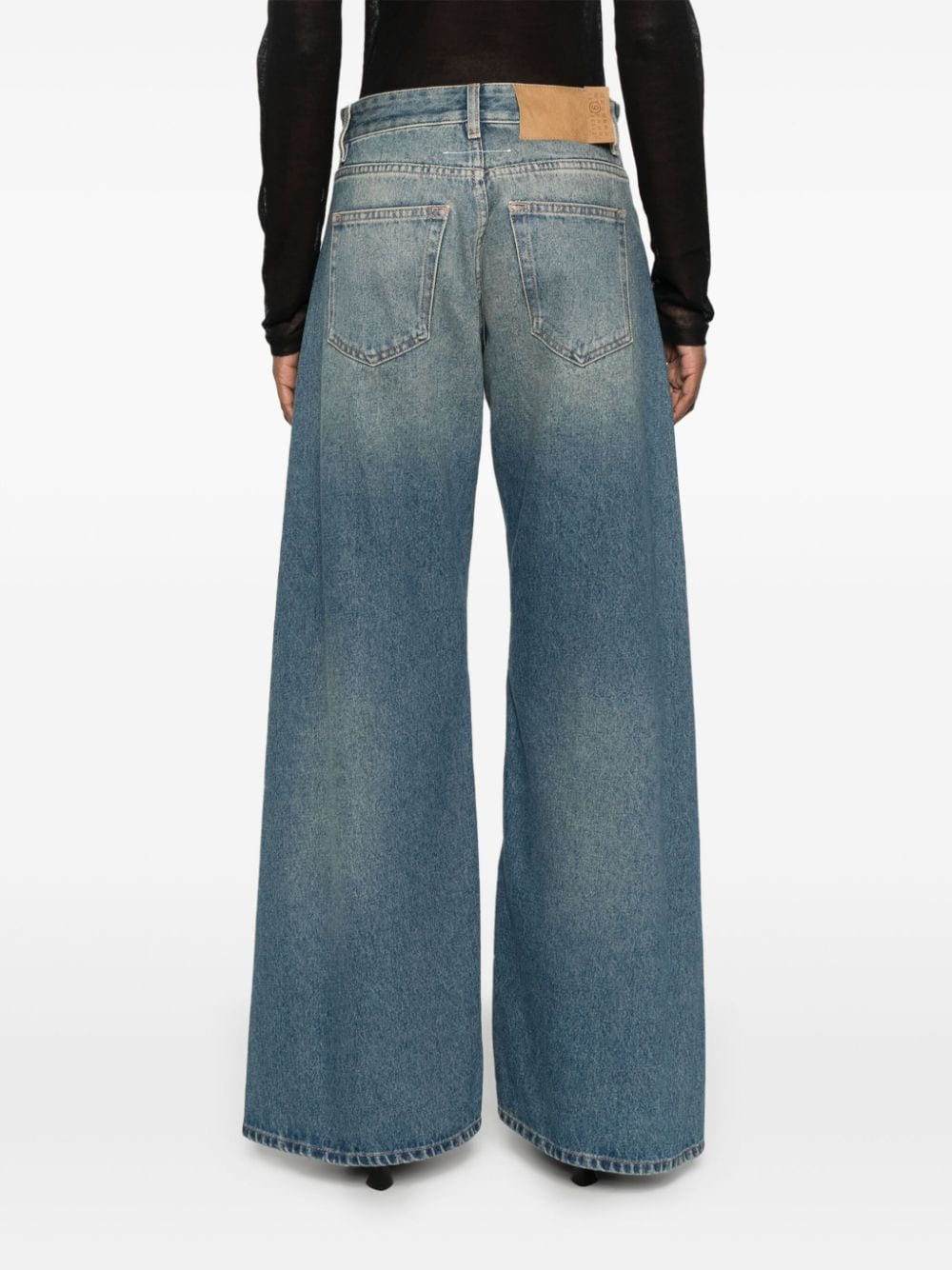 MM6 Maison Margiela Jeans Blue image 2