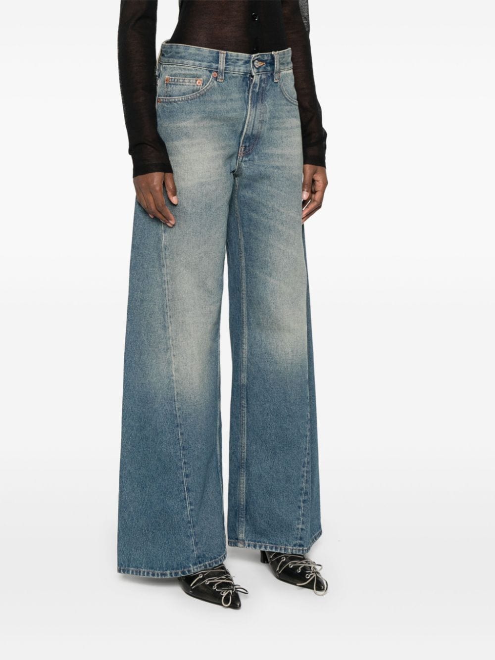 MM6 Maison Margiela Jeans Blue image 3