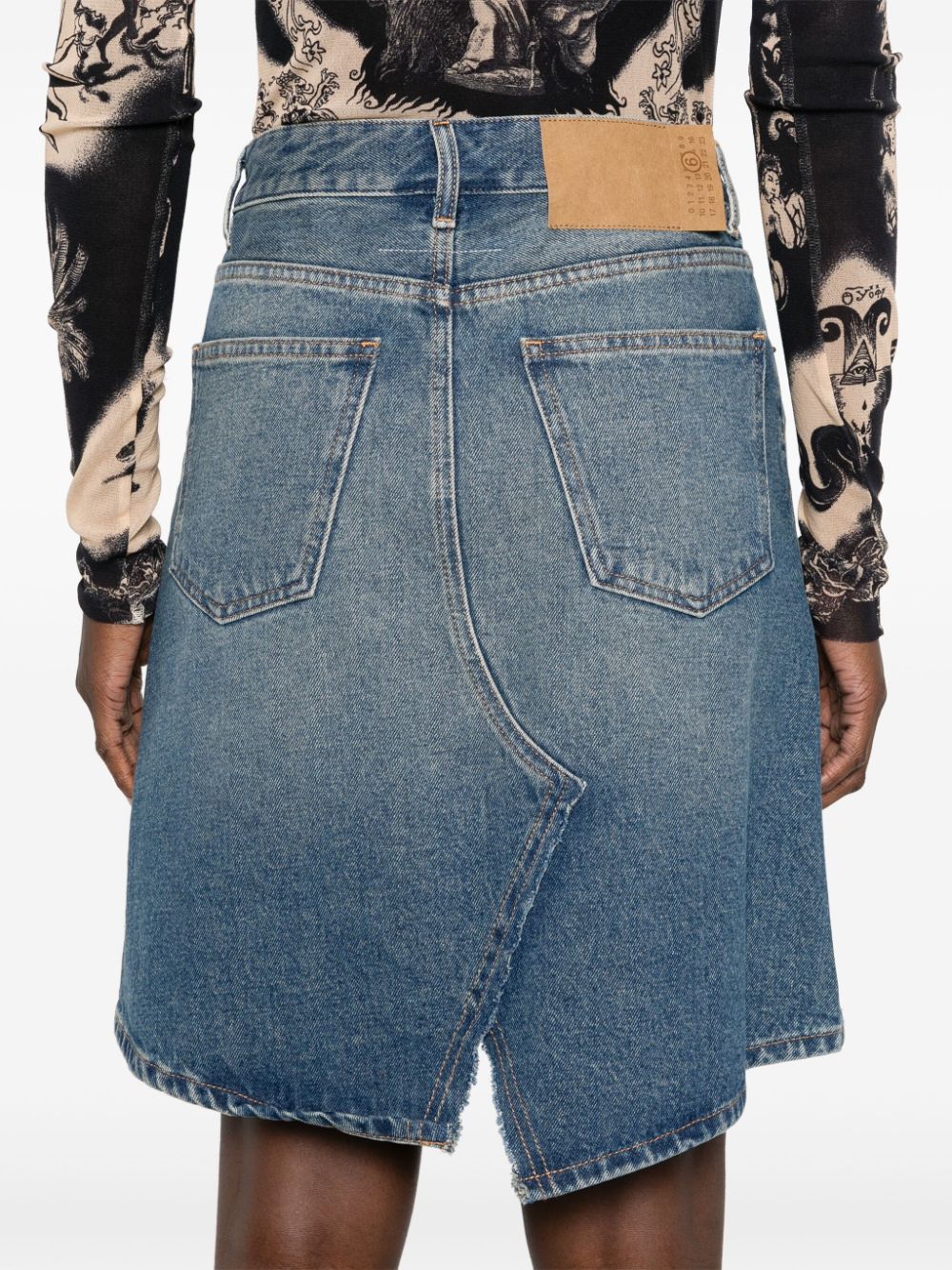 MM6 Maison Margiela Skirts Clear Blue image 4