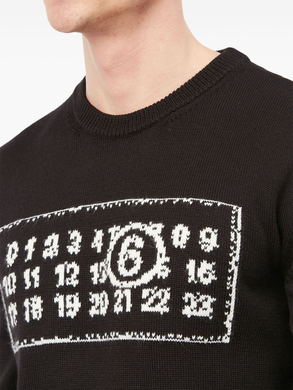 MM6 Maison Margiela Sweaters Black image 1