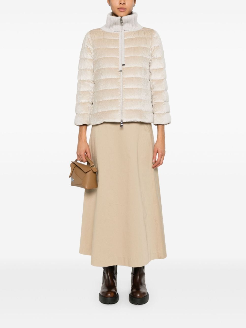 Herno Coats Beige image 1