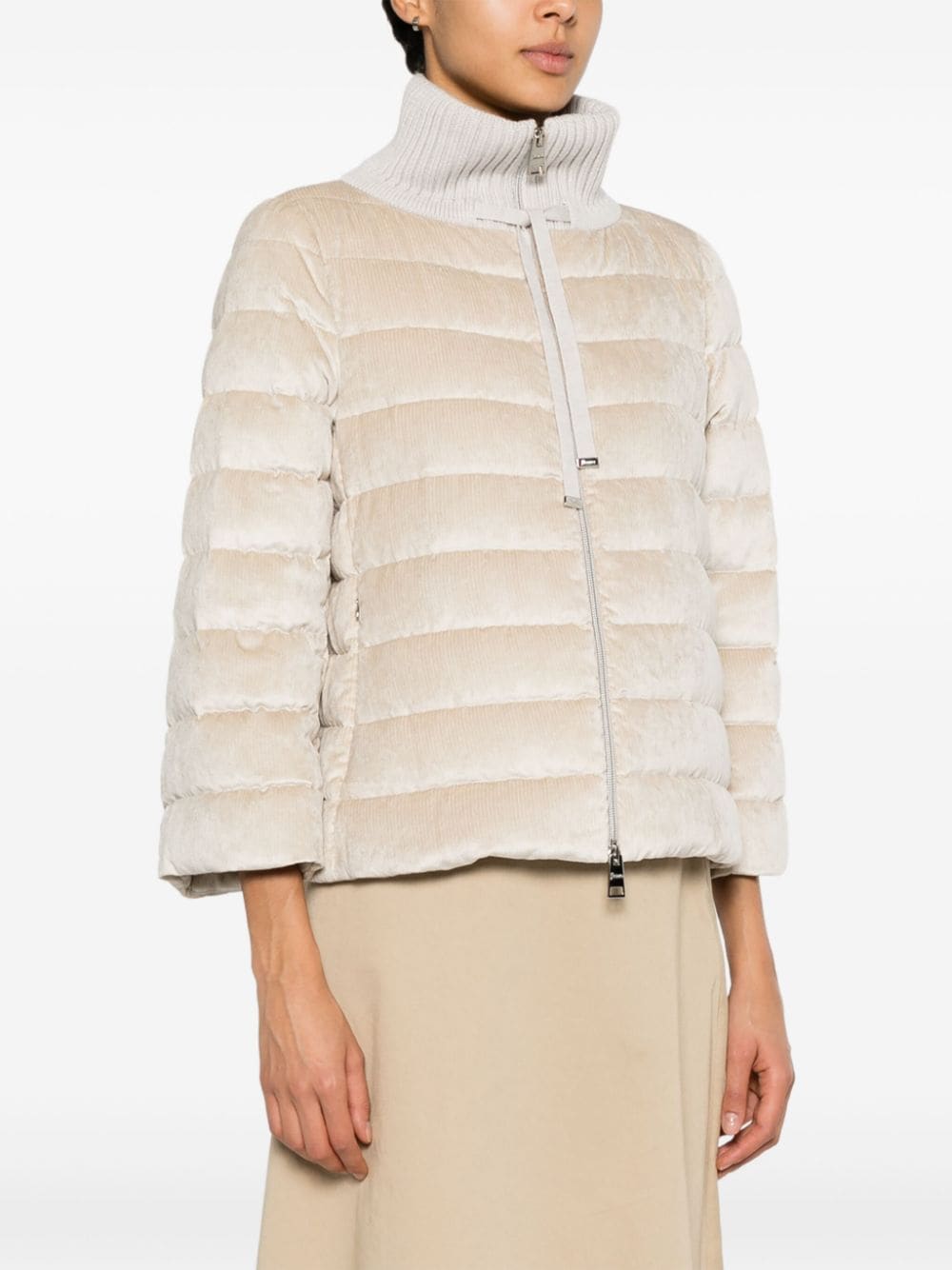 Herno Coats Beige image 4