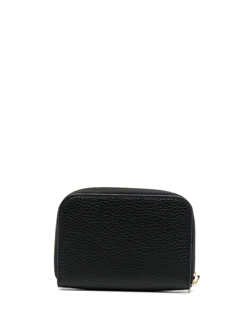 Salvatore Ferragamo Black Calf Leather Wallet image 2