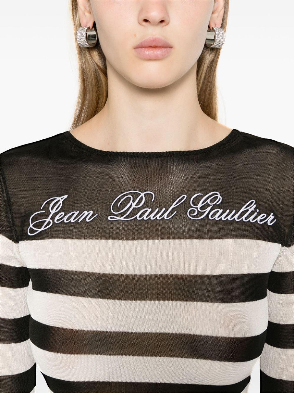 JEAN PAUL GAULTIER Top Black image 4