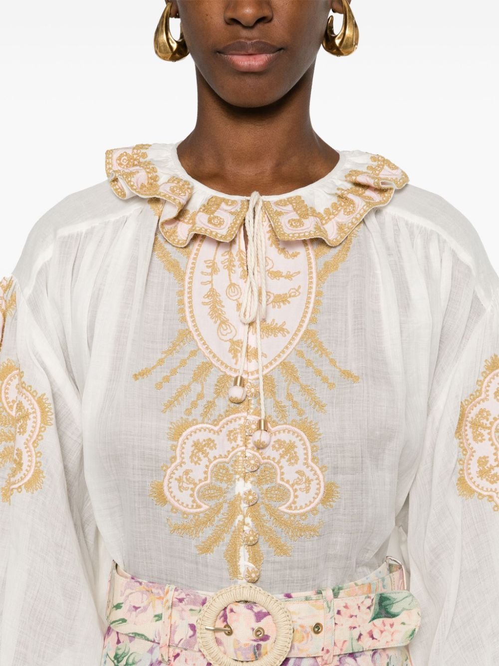 Zimmermann Top Beige image 4