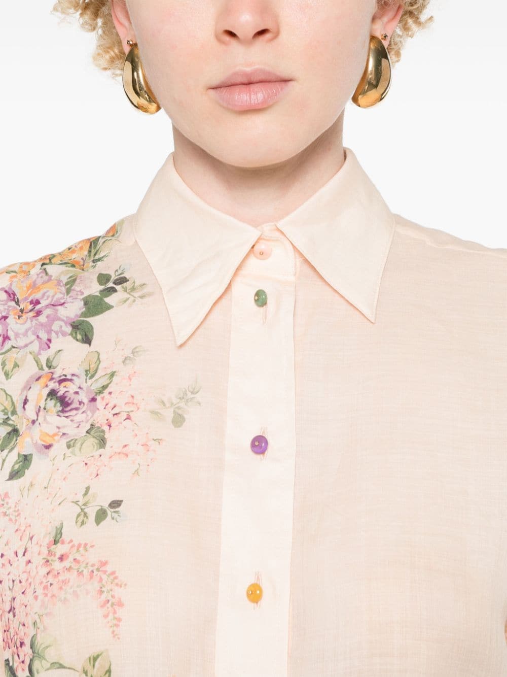 Zimmermann Shirts Beige image 4