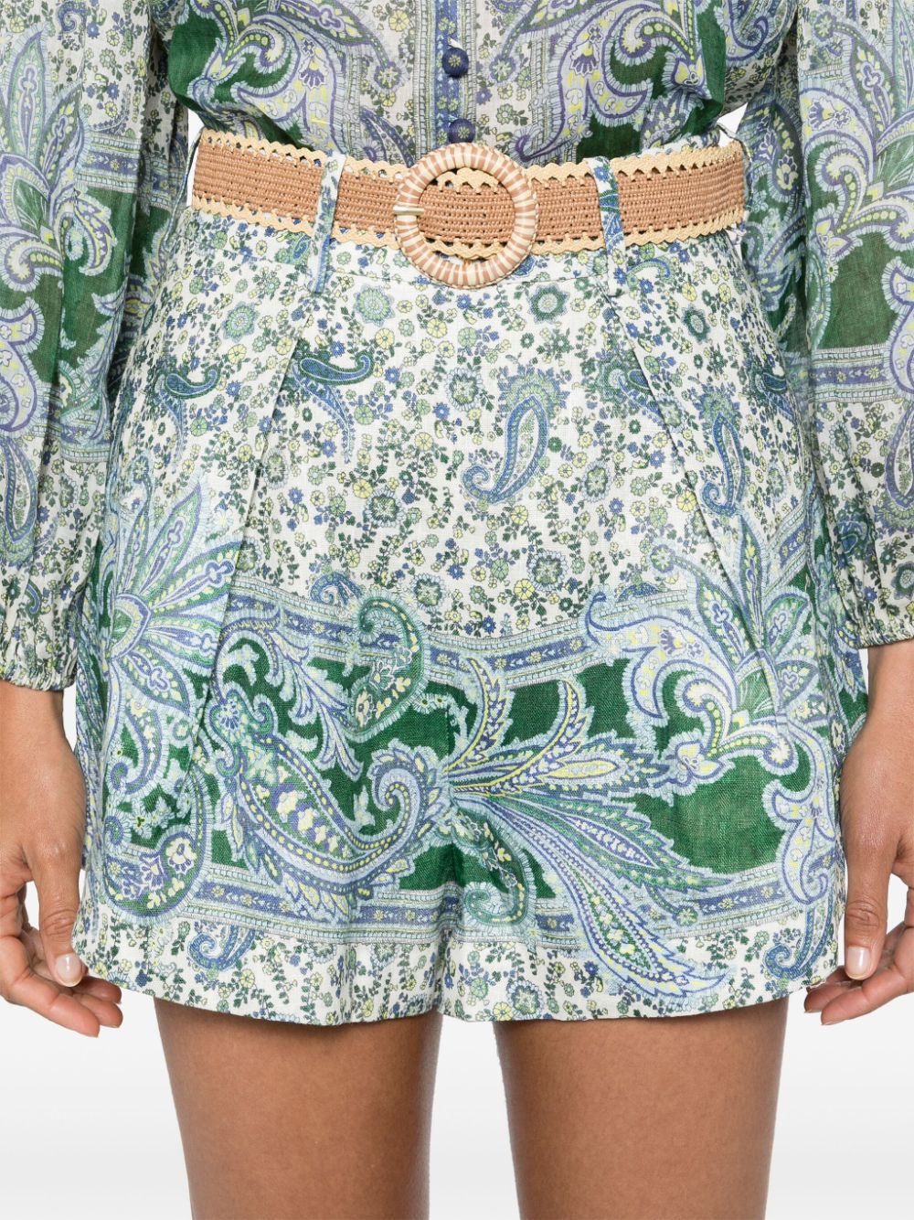 Zimmermann Shorts Green image 4