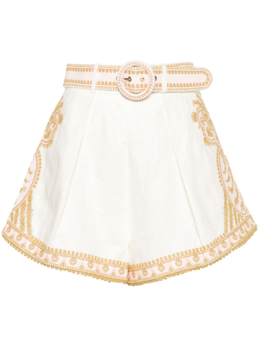 Zimmermann Shorts Beige image 0