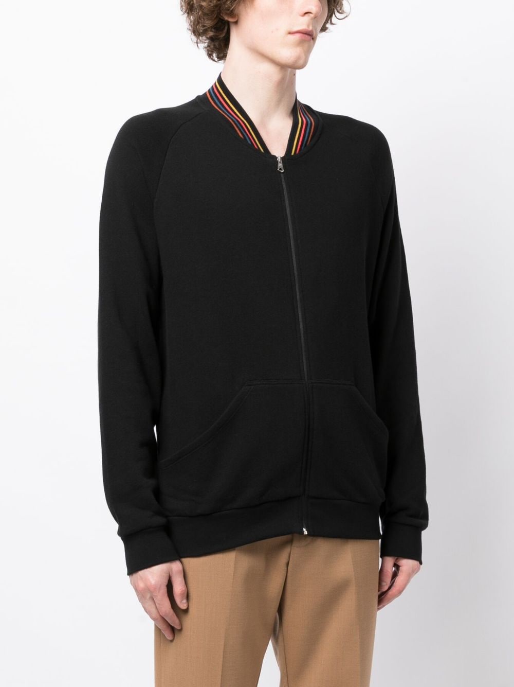 Paul Smith Men's Black Cotton Sweater with Logo image 1