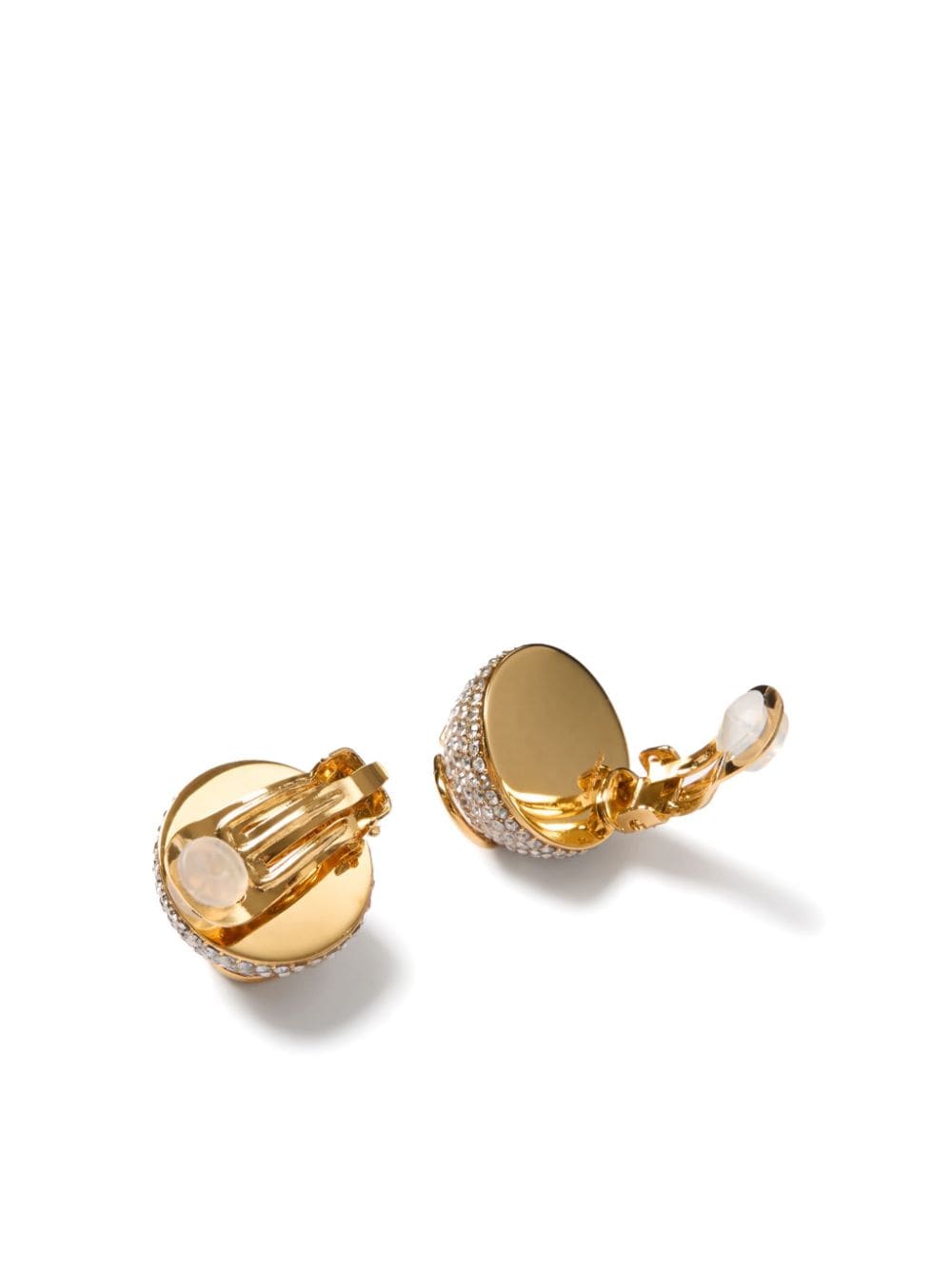 Valentino Garavani Bijoux: Golden VLogo Signature Earrings image 1