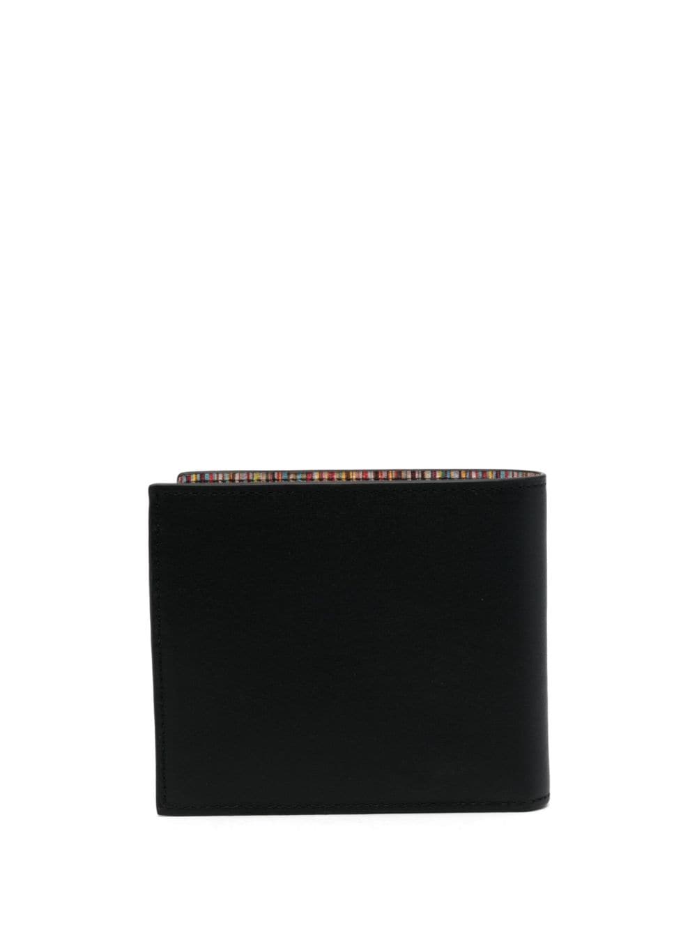 Paul Smith Black Calf Leather Wallet with Gold-Tone Logo image 1