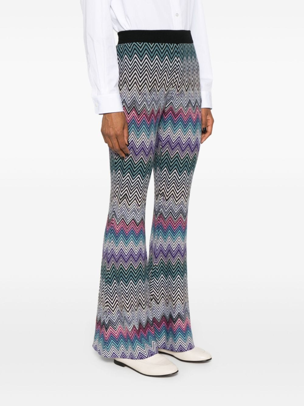 Missoni Trousers Clear Blue image 4