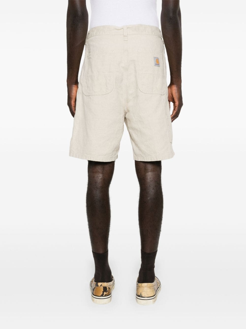 CARHARTT WIP PRE Shorts Beige image 3