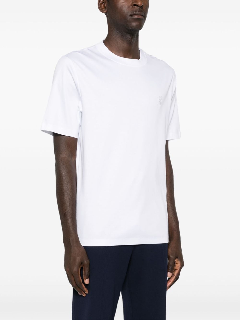 Brunello Cucinelli T-shirts and Polos White image 1