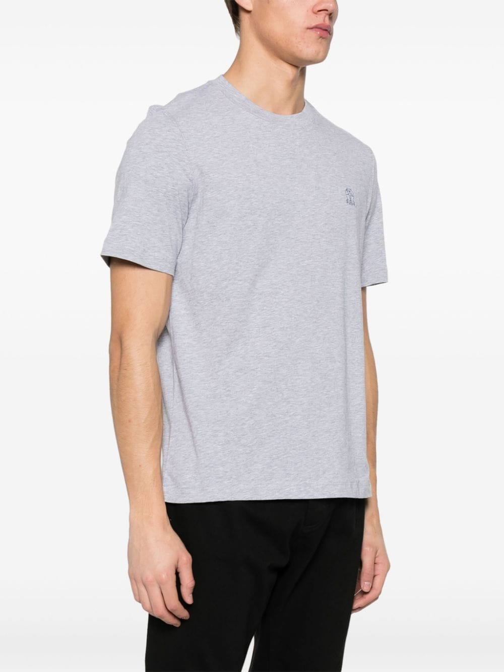 Brunello Cucinelli T-shirts and Polos Grey image 2