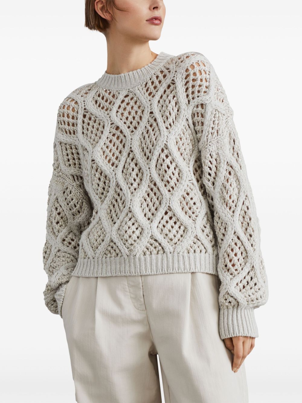 Brunello Cucinelli Sweaters White image 2