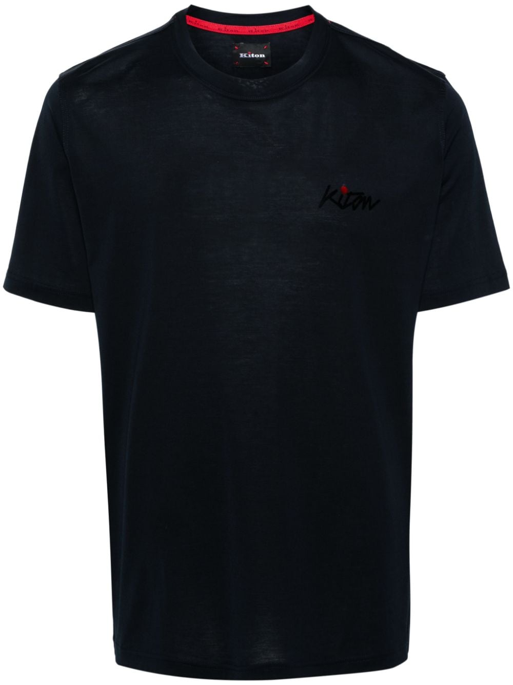 Kiton T-shirts and Polos Blue image 0