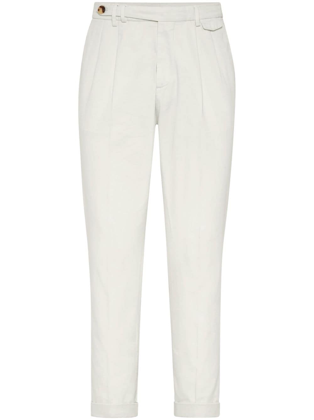 Brunello Cucinelli Trousers Cream image 0