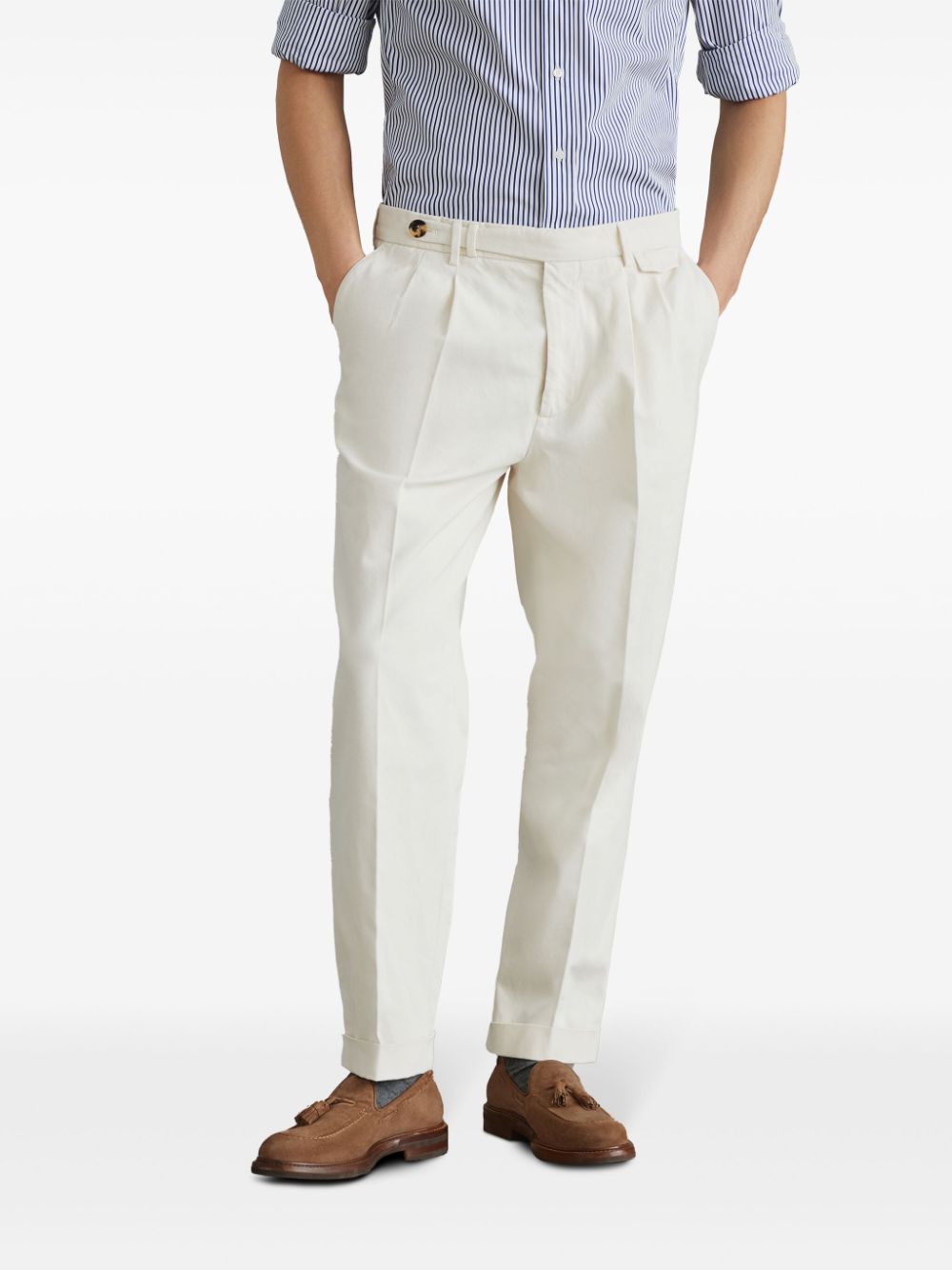 Brunello Cucinelli Trousers Cream image 3