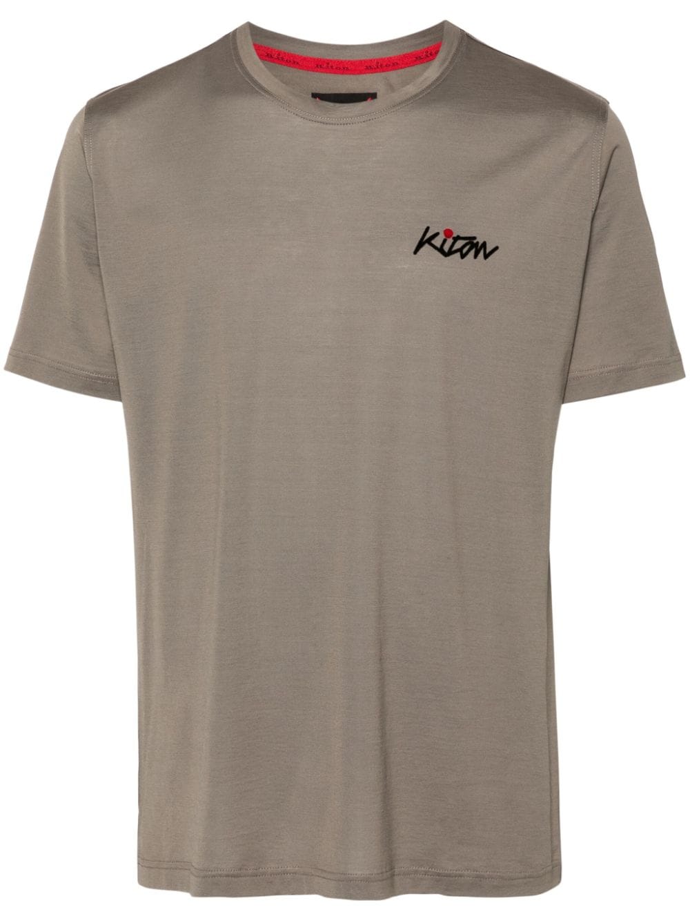 Kiton T-shirts and Polos Grey image 0