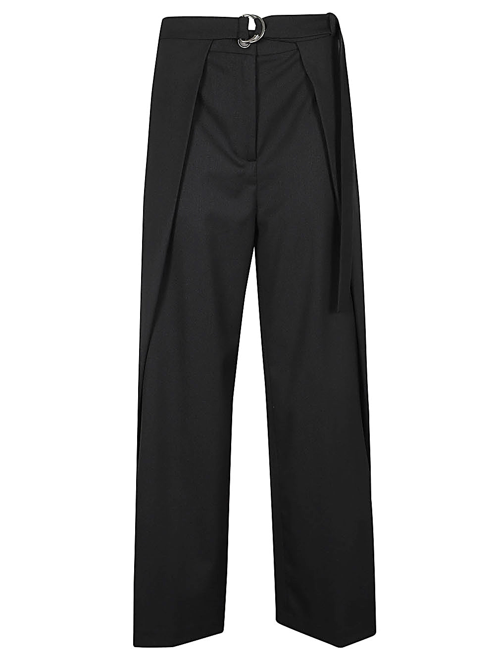 Erika Cavallini Semi-Couture Trousers Black image 0