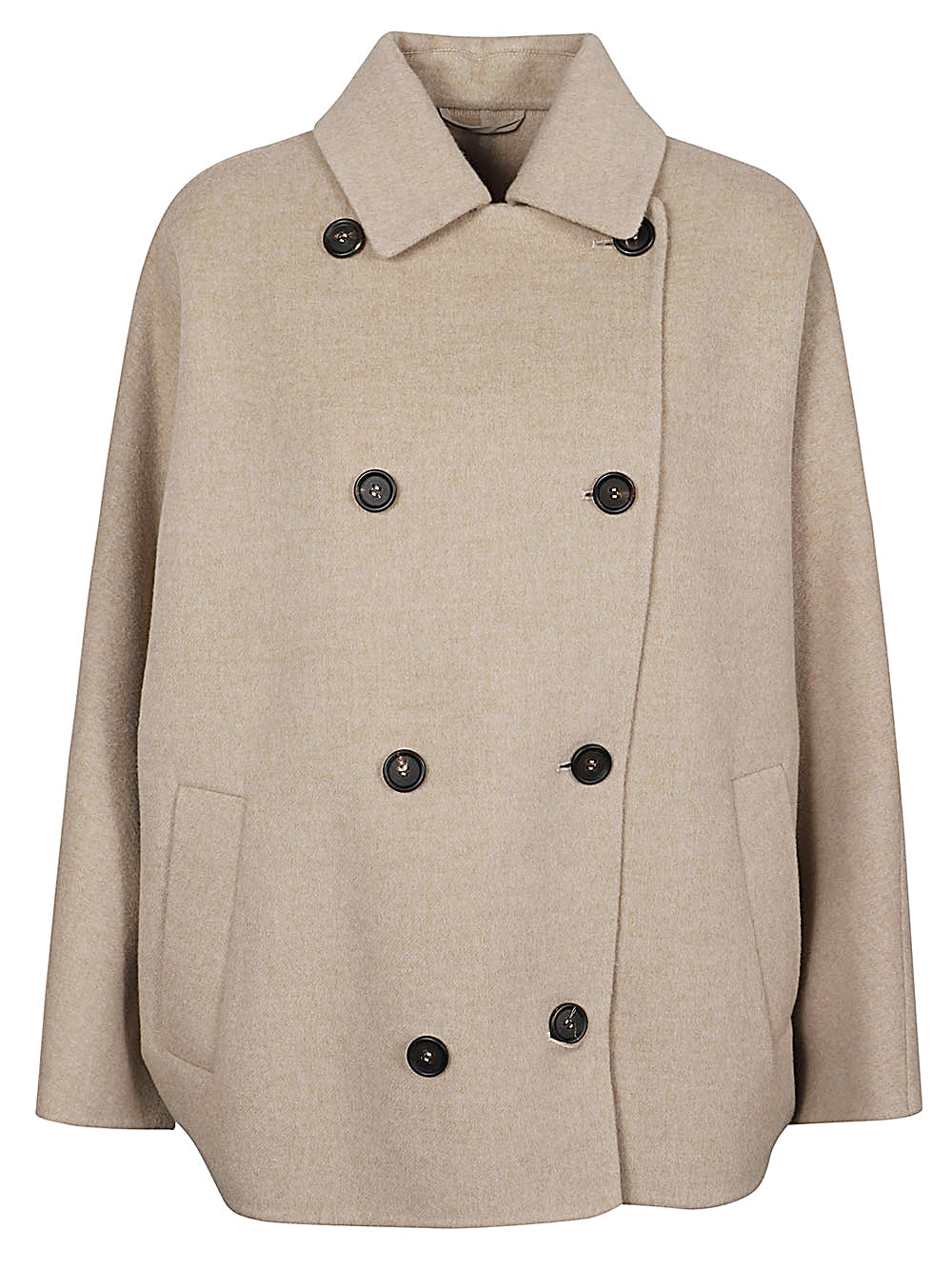 Brunello Cucinelli Coats Beige image 0