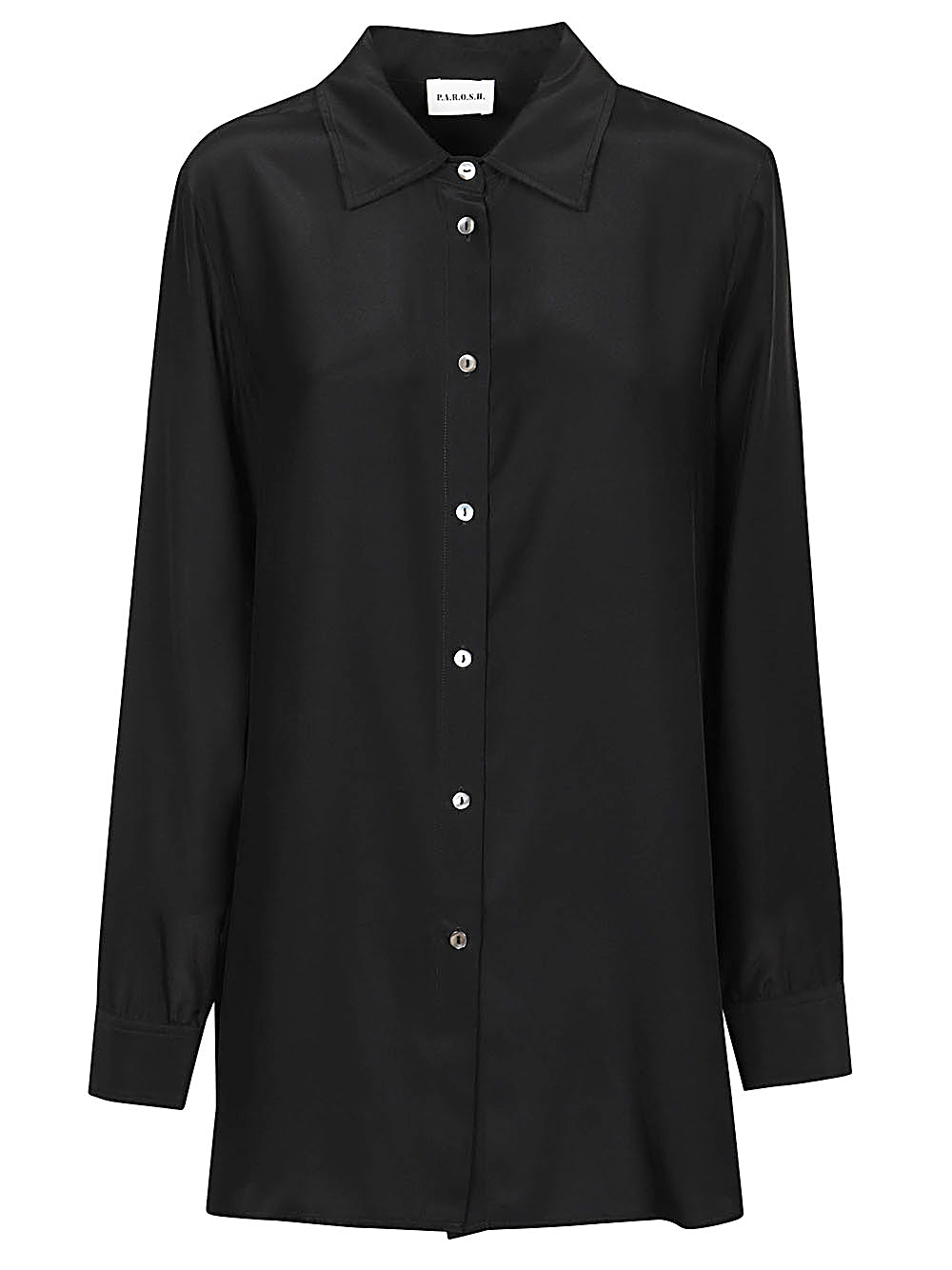 Parosh Black Long Sleeve Shirt image 0