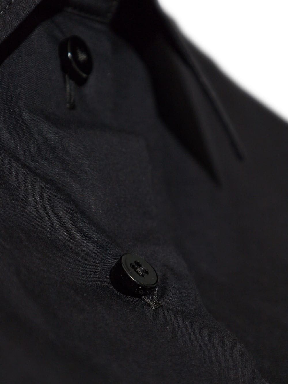 The Attico Black Oversize Cotton Shirt image 4