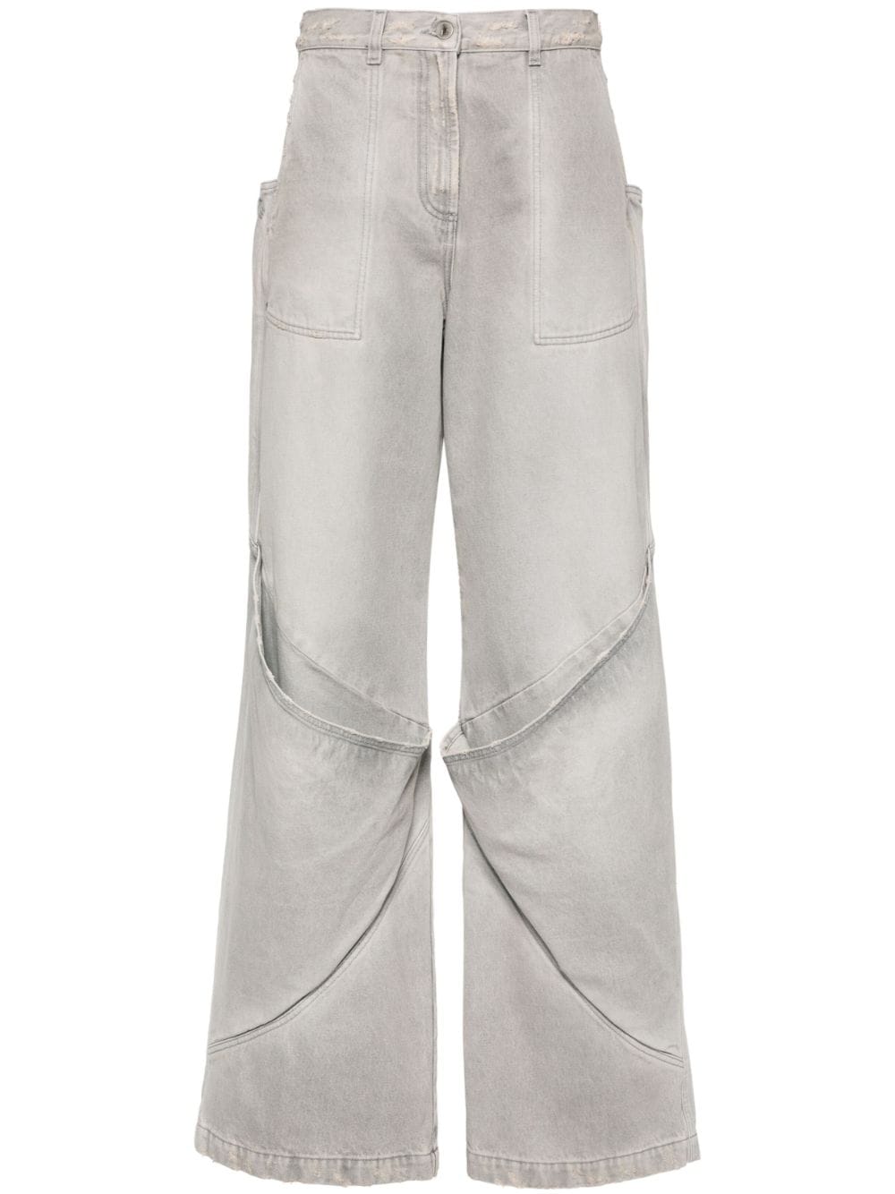 The Attico Jeans Grey image 0