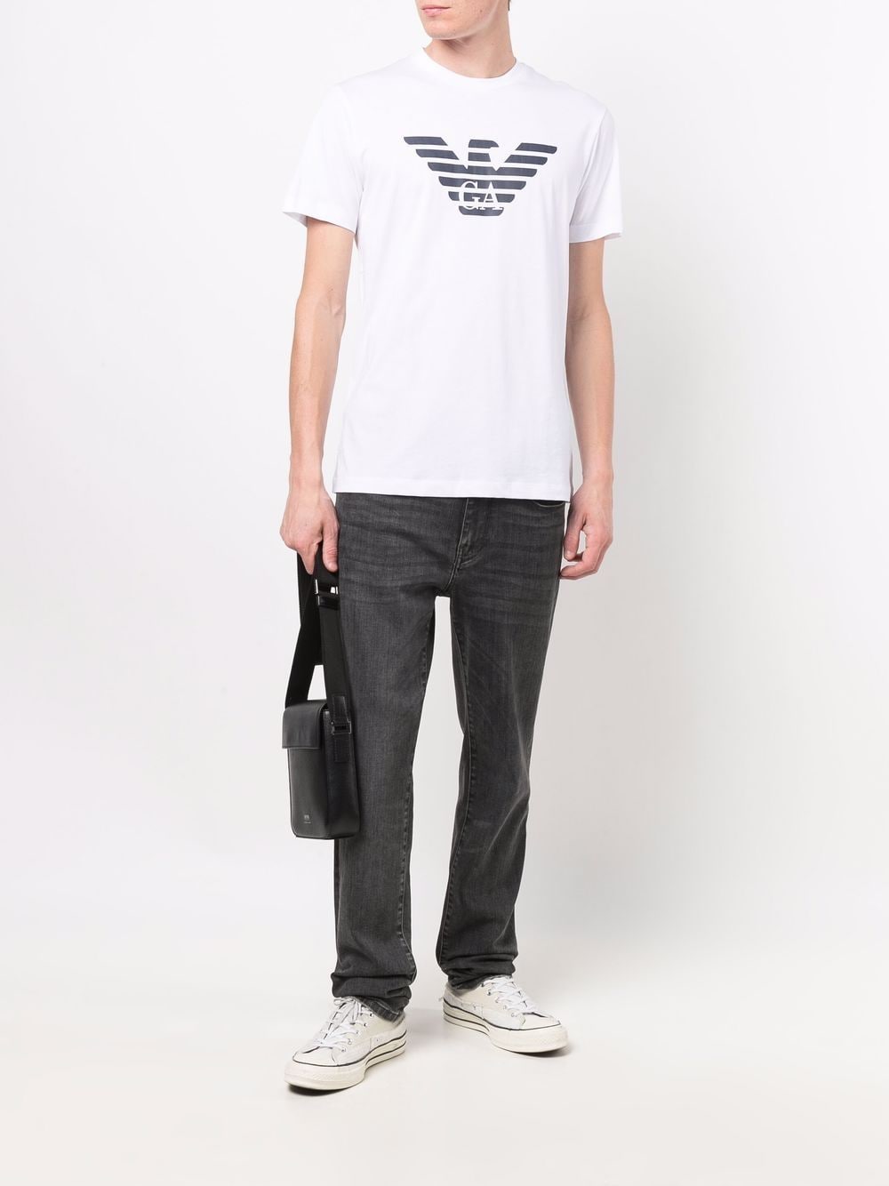 Emporio Armani T-shirts and Polos White image 1