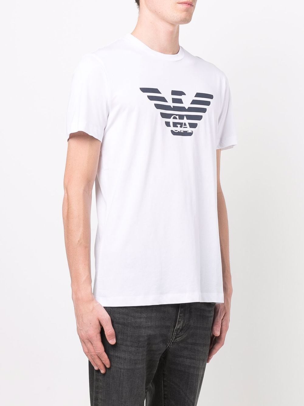 Emporio Armani T-shirts and Polos White image 2