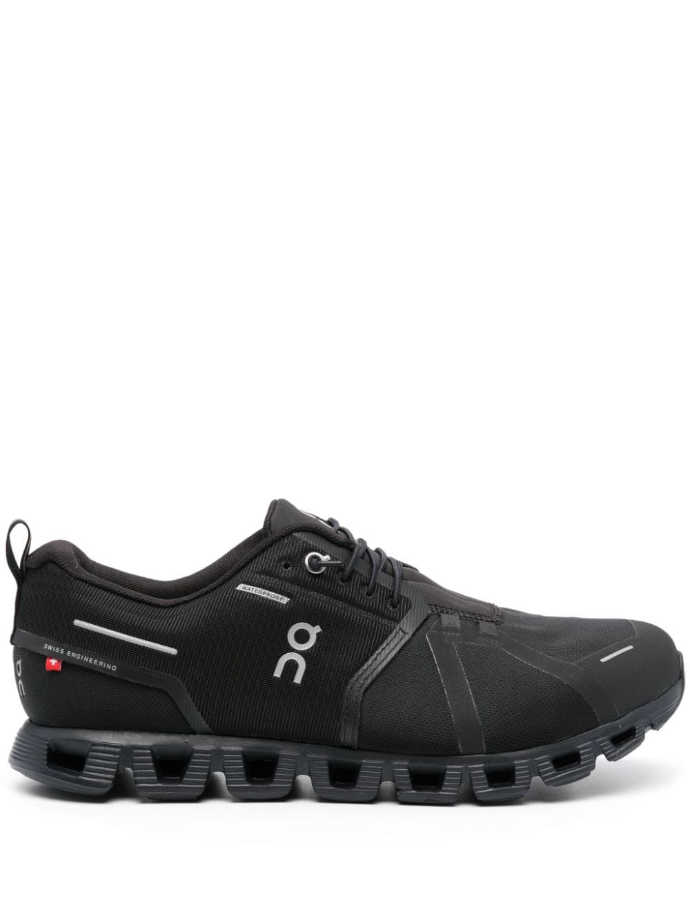 On Running Black Mesh Sneakers image 0