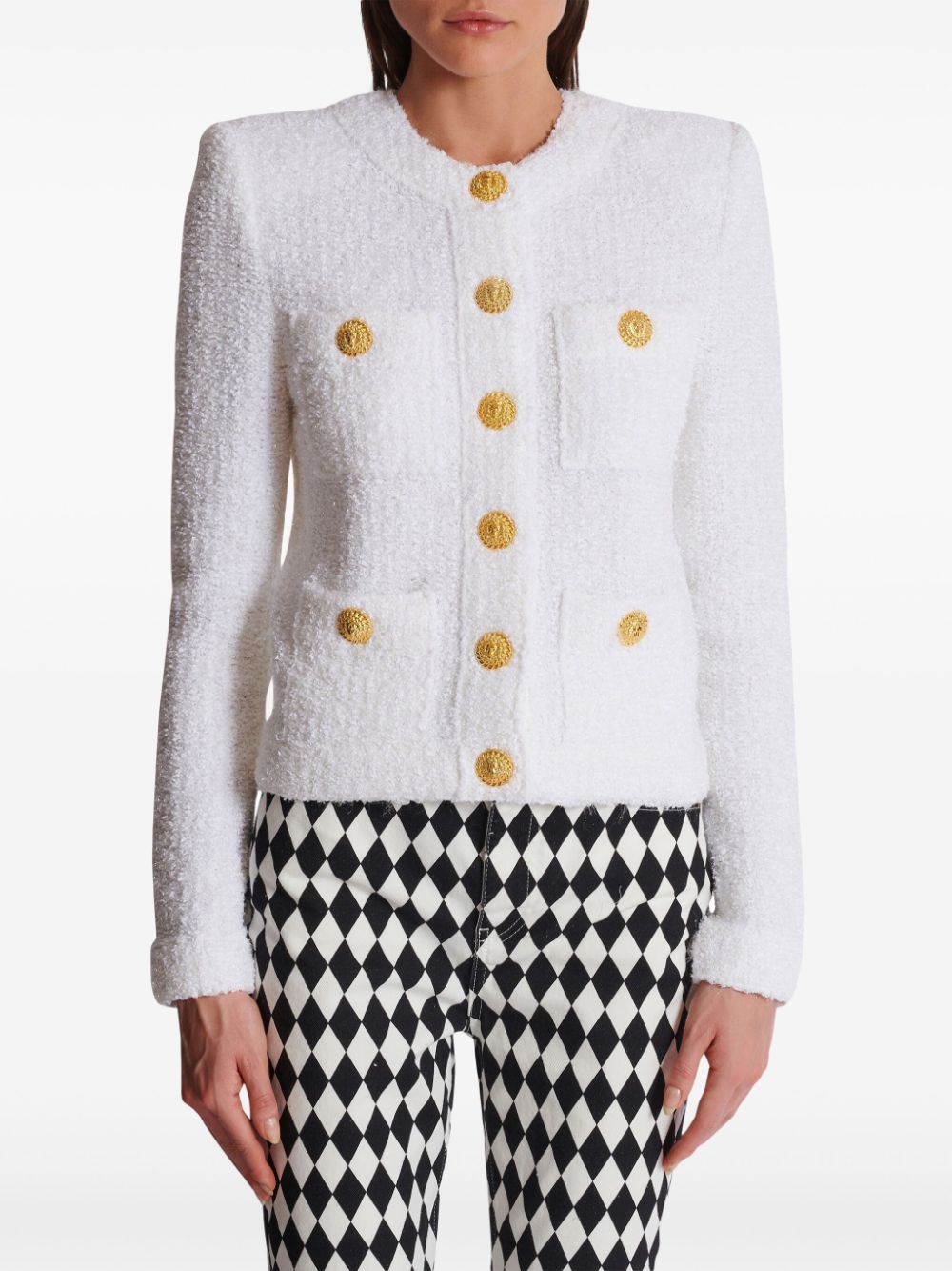 Balmain Jackets White image 4