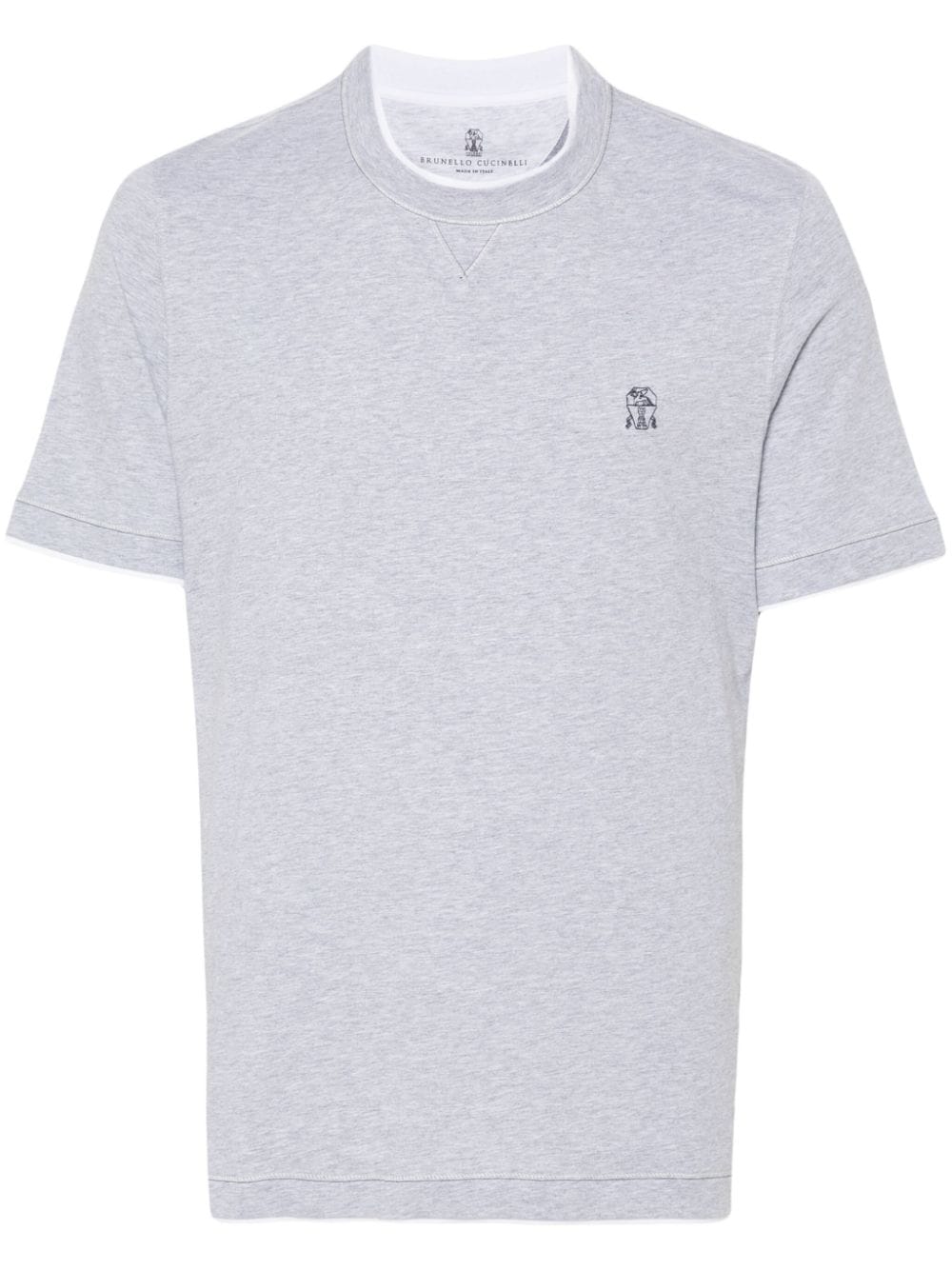 Brunello Cucinelli T-shirts and Polos Grey image 0