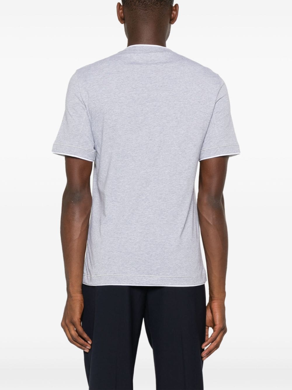 Brunello Cucinelli T-shirts and Polos Grey image 3