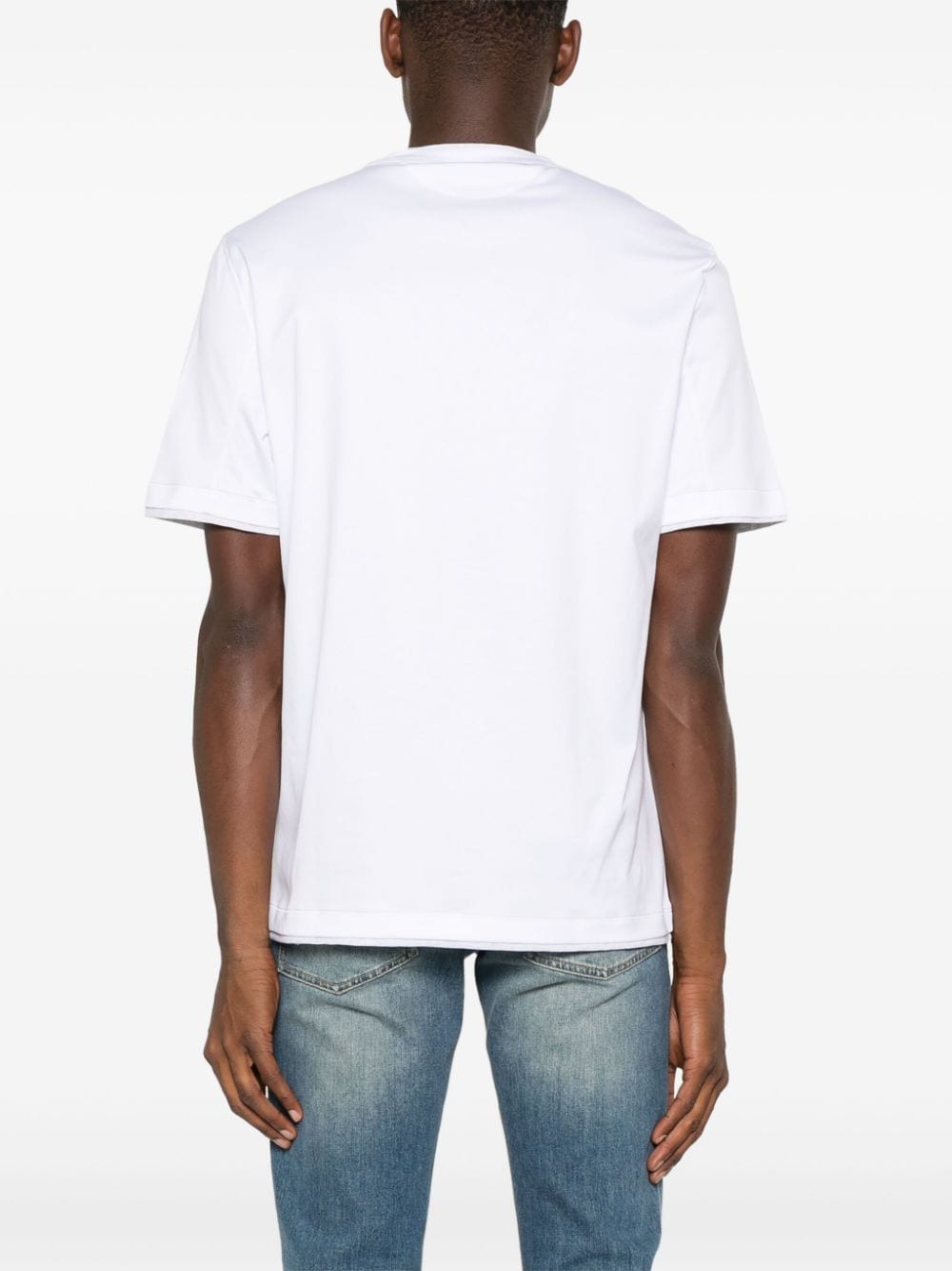 Brunello Cucinelli T-shirts and Polos White image 2