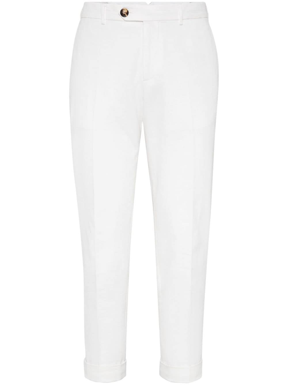 Brunello Cucinelli Trousers White image 0