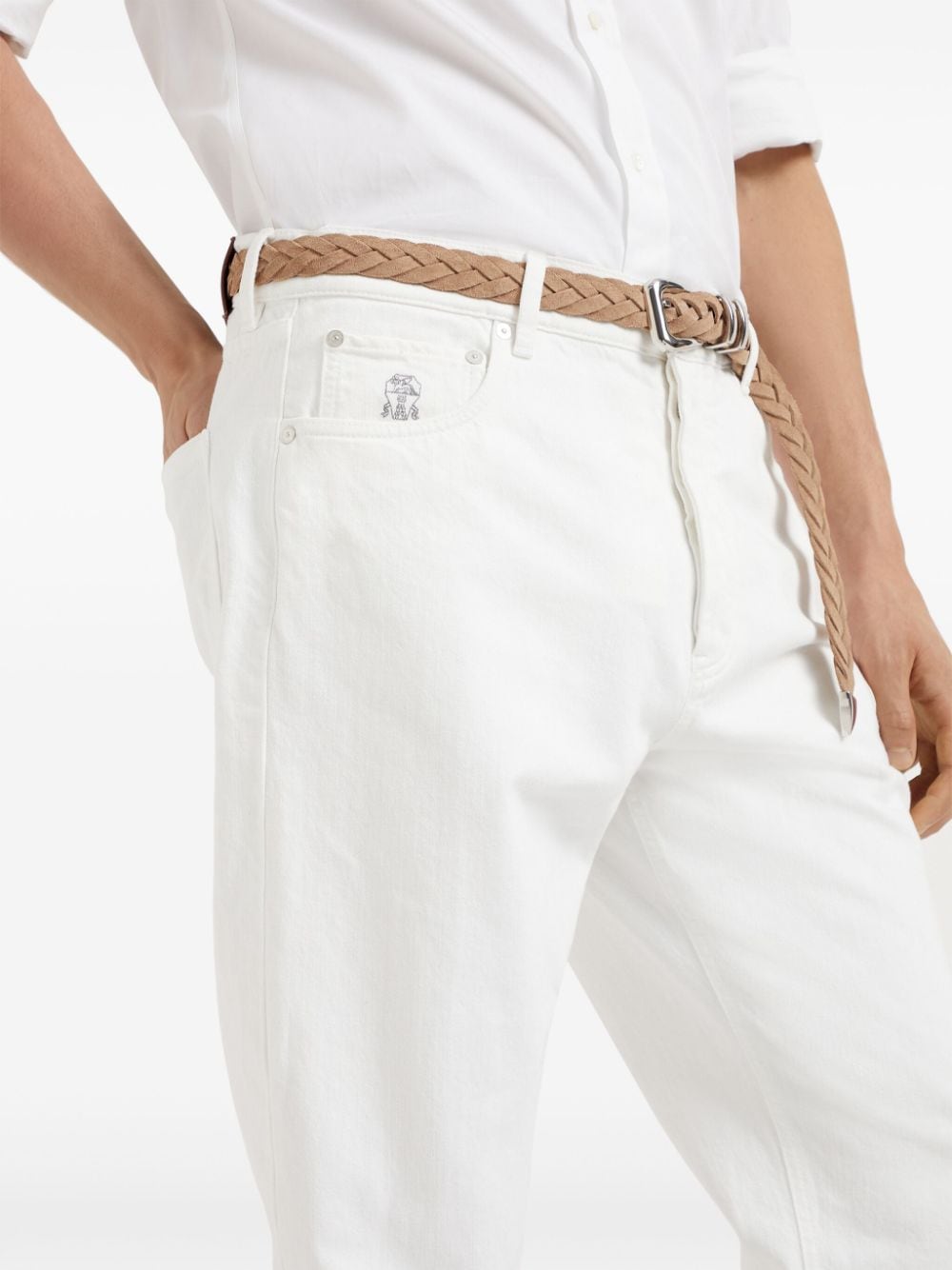 Brunello Cucinelli Jeans White image 1