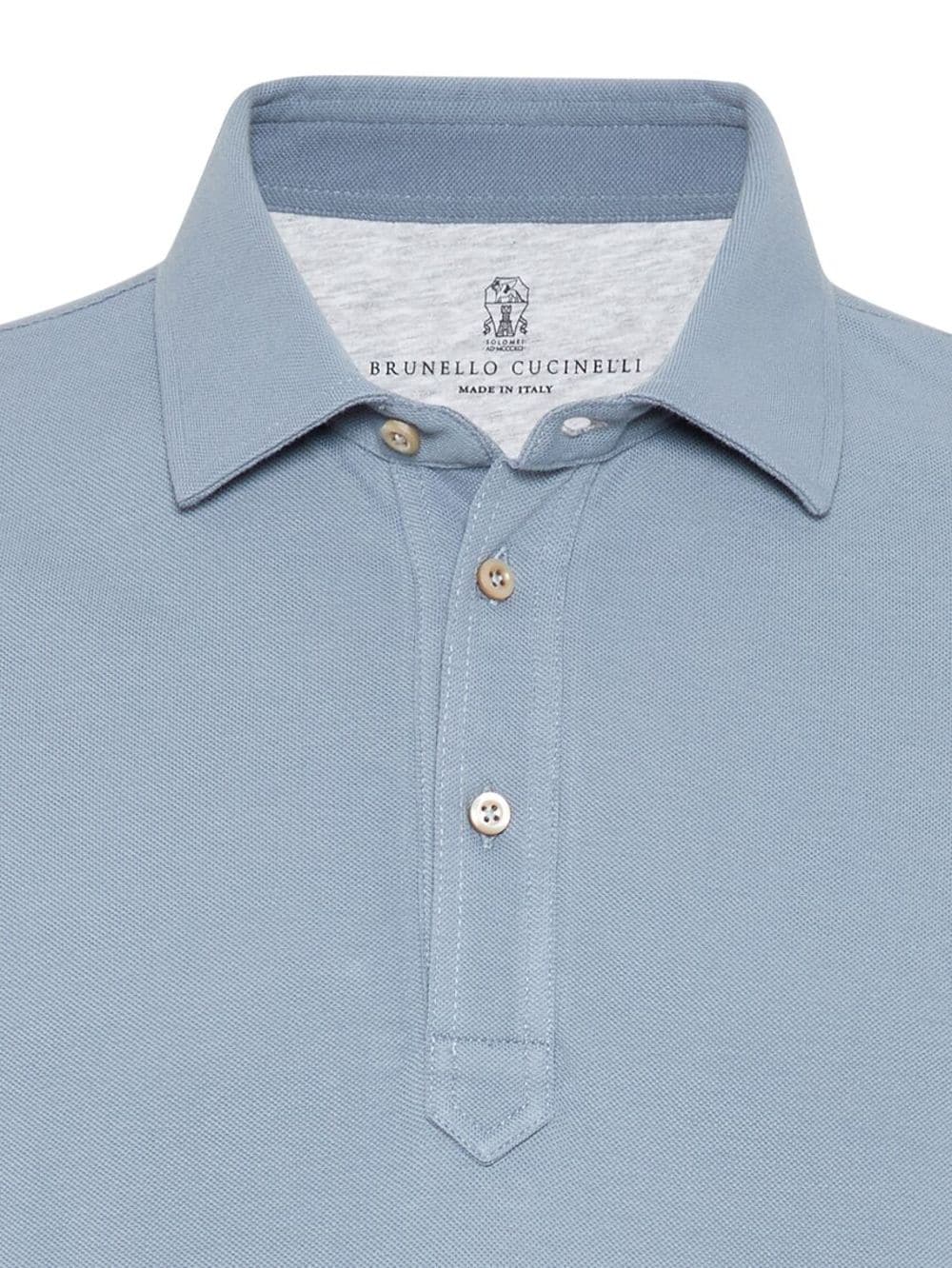 Brunello Cucinelli T-shirts and Polos Clear Blue image 2