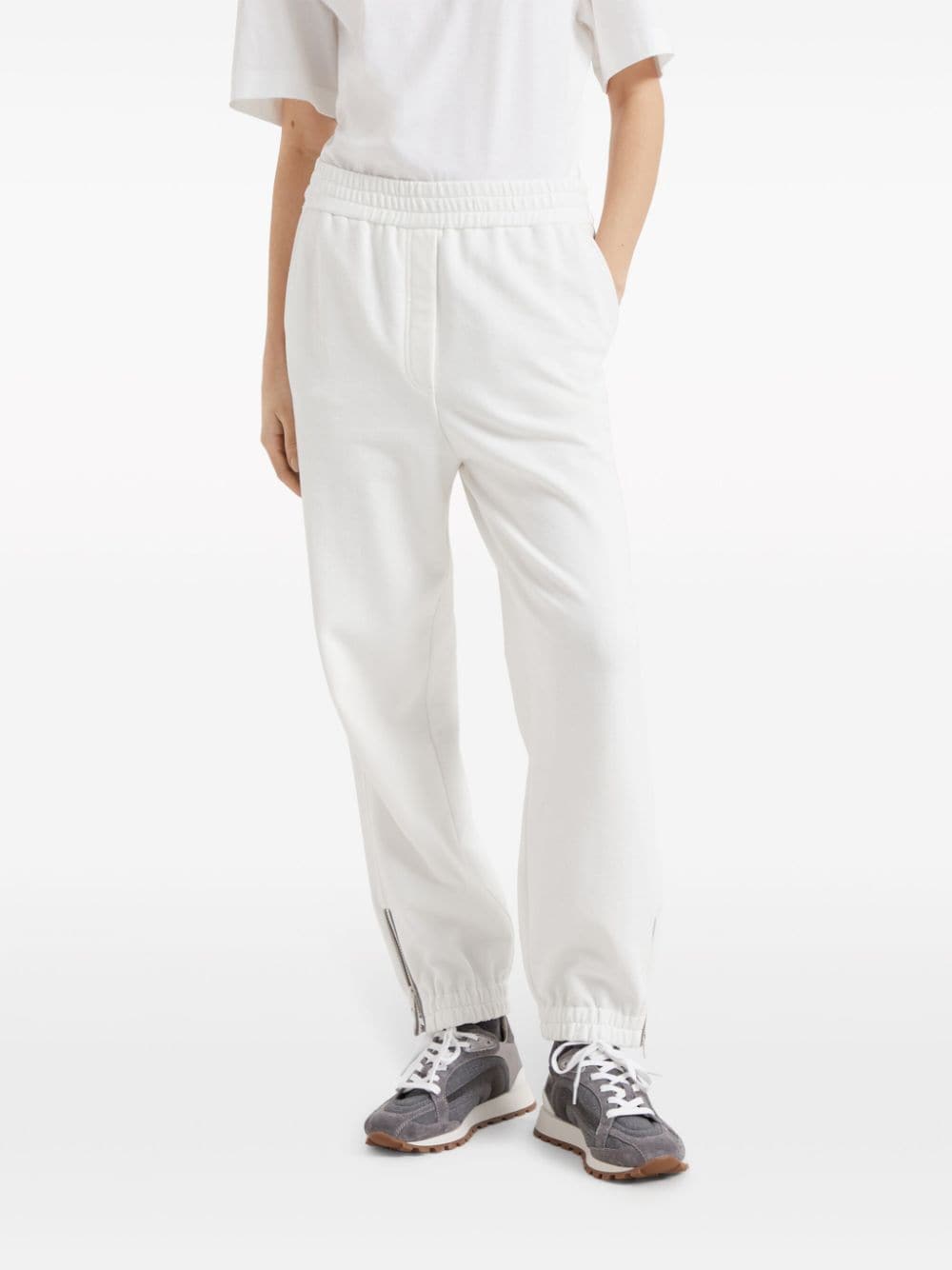 Brunello Cucinelli Trousers White image 2