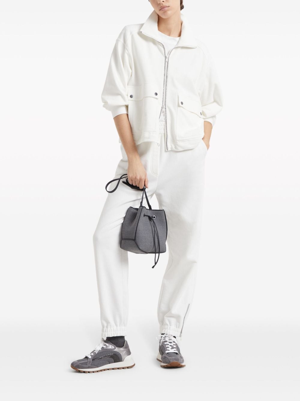 Brunello Cucinelli Trousers White image 4