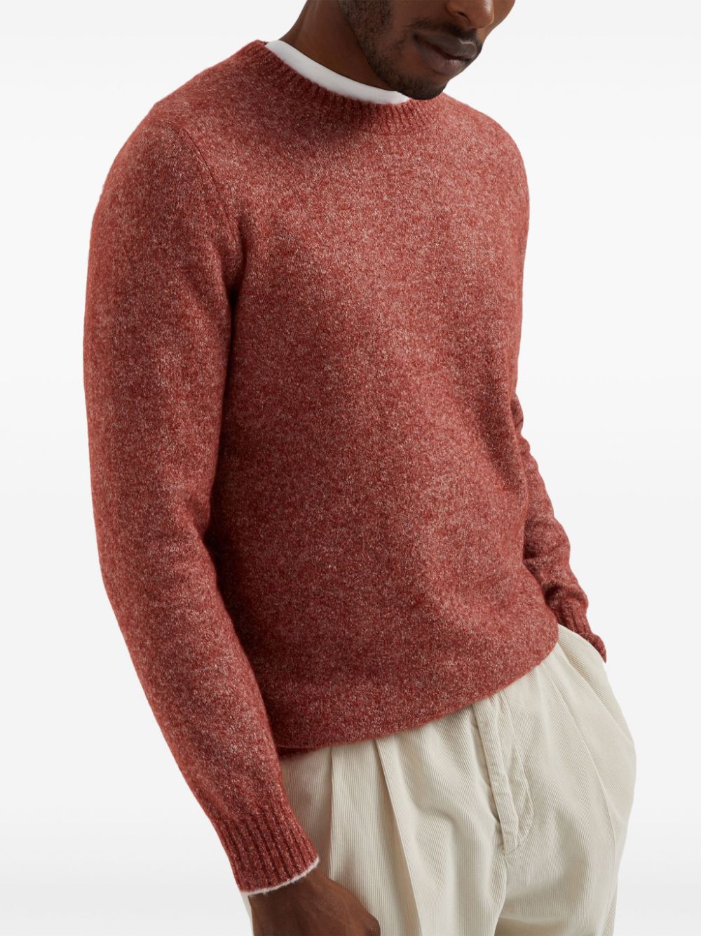 Brunello Cucinelli Sweaters Coral Red image 1