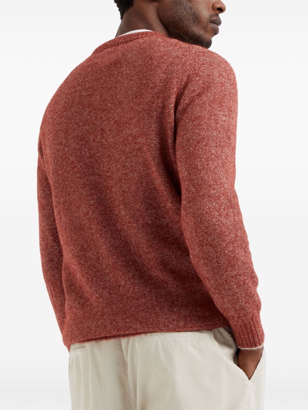 Brunello Cucinelli Sweaters Coral Red image 4