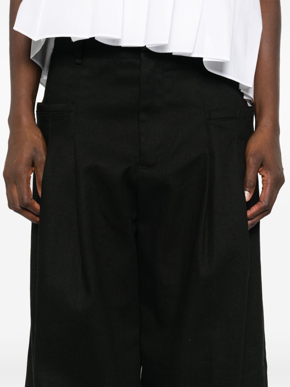 WHITE SAND Trousers Black image 2